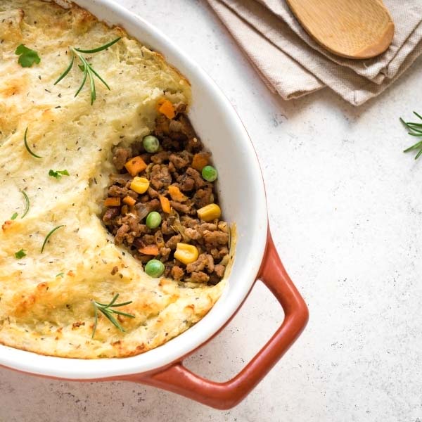 Homemade sheppard's pie