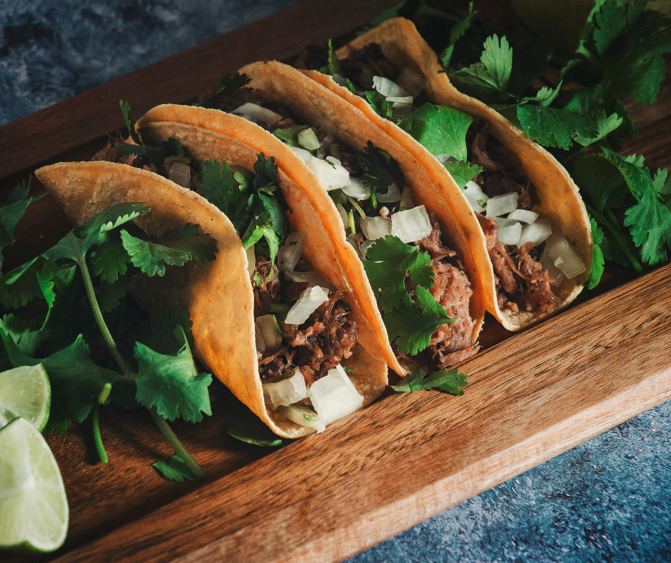 TACOS WITH TANDOORI TWIST