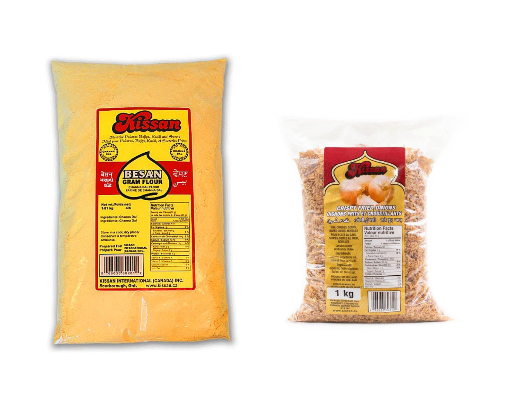 Besan and Fried Onions