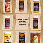 Kissan Indian Cooking Starter, Tandoori Masala, Tikka Masala, Madras Curry Powder, Chana Masala, Garam Masala, Desi Ghee, Butter Chicken Sauce, Crispy Fried Onions