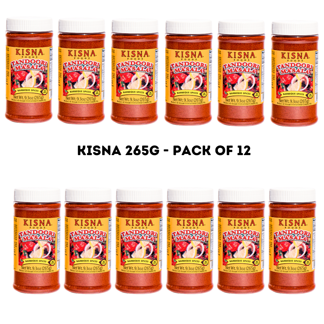 Kisna Tandoori Masala 12 pack 265g