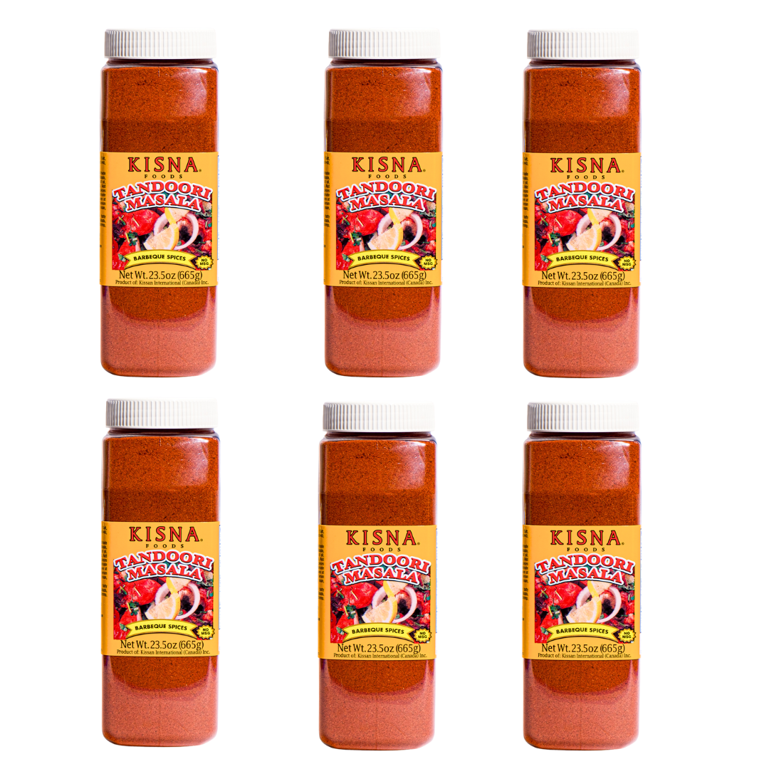 Kisna Tandoori Masala 6 Pack 665g