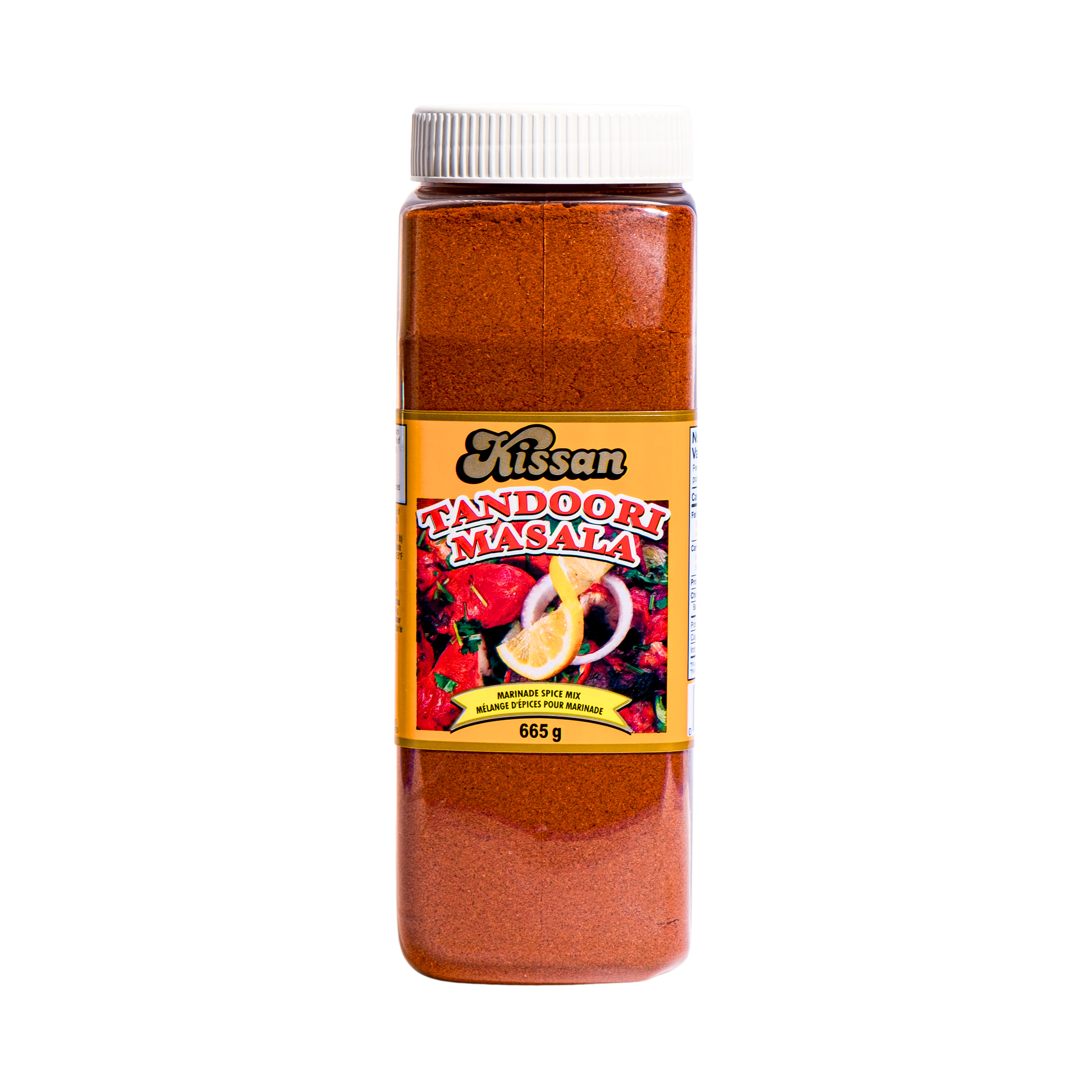 thumbnail interactive-video image 1 of Kissan Tandoori Masala – 665g Bottle (Pack Of 1) – Authentic Indian Spice Mix, Made In Canada 1 of 4