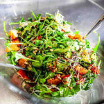 Salads, vegetables and dressings using Kissan Sesame Oil