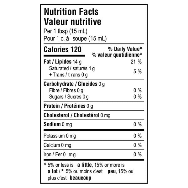 Kissan Best Almond Oil - 237ml. 100% pure almond oil. Nutrition Facts