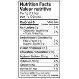 Kissan Chat Masala Nutrition Facts