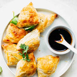 Tamarind Sauce Dipping Sauces with samosas
