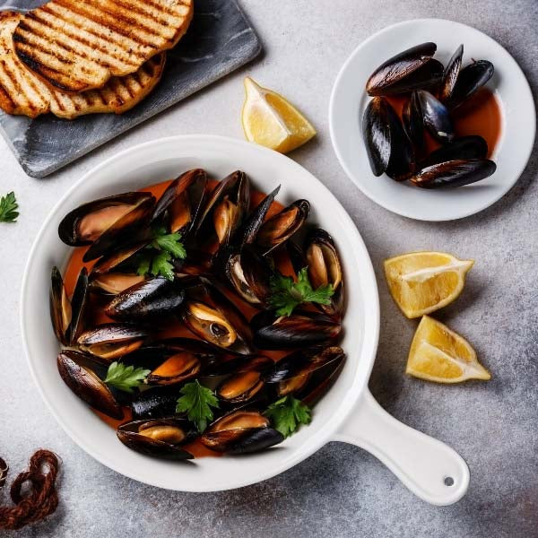 Delicious mussels recipe