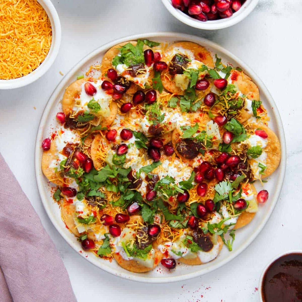 Colorful Papdi Chaat