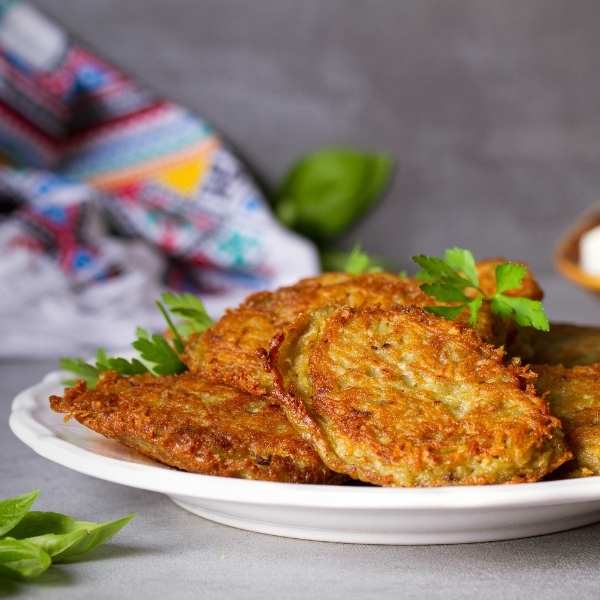 TANDOORI POTATO PANCAKES