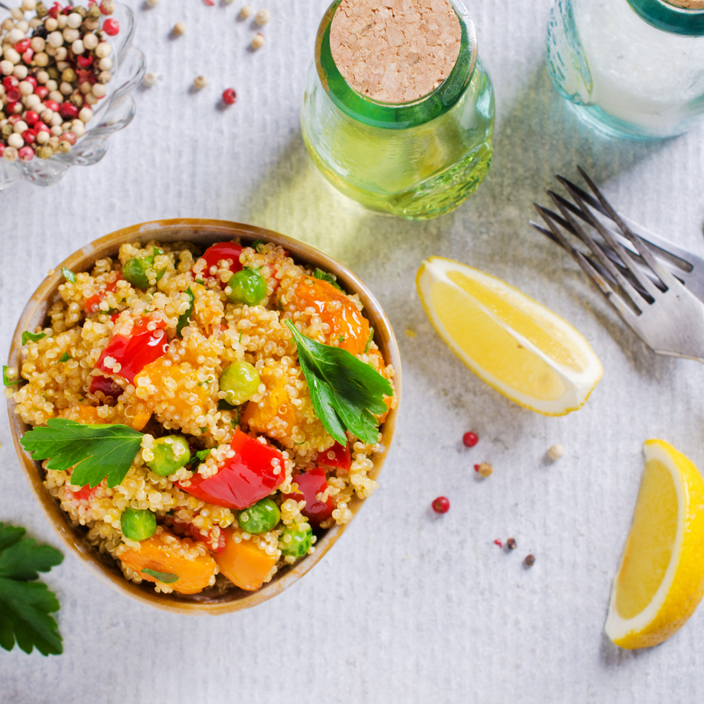 Spicy vegetable quinoa