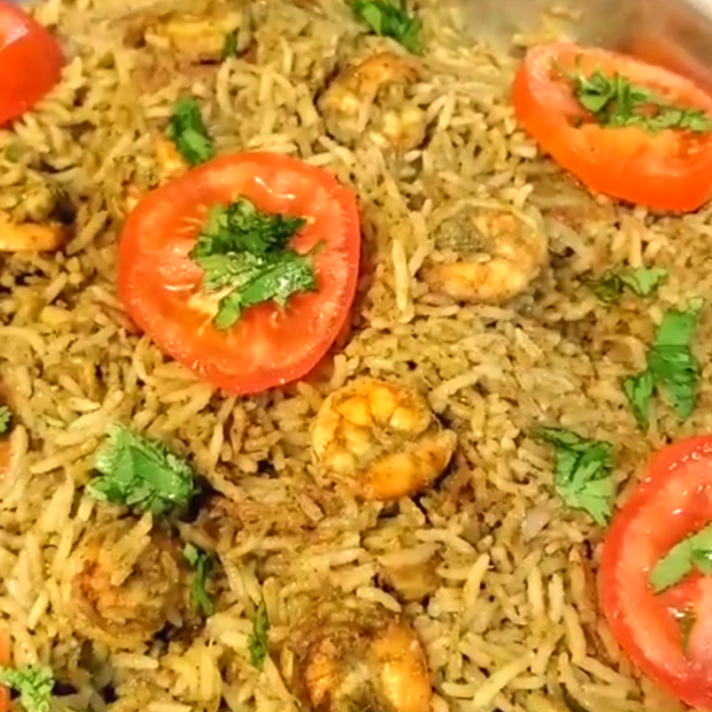 Shrimp Biryani