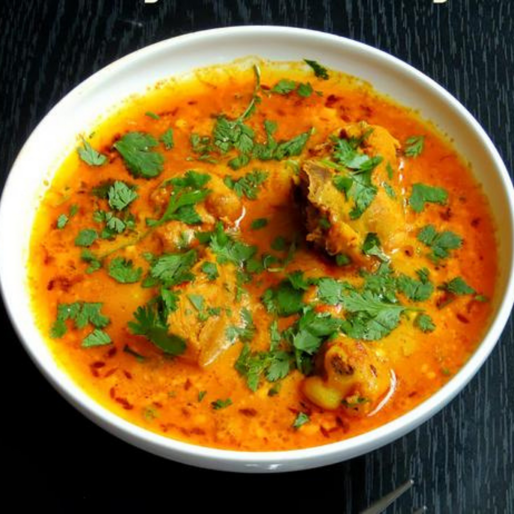 Saffron Chicken with indian spices