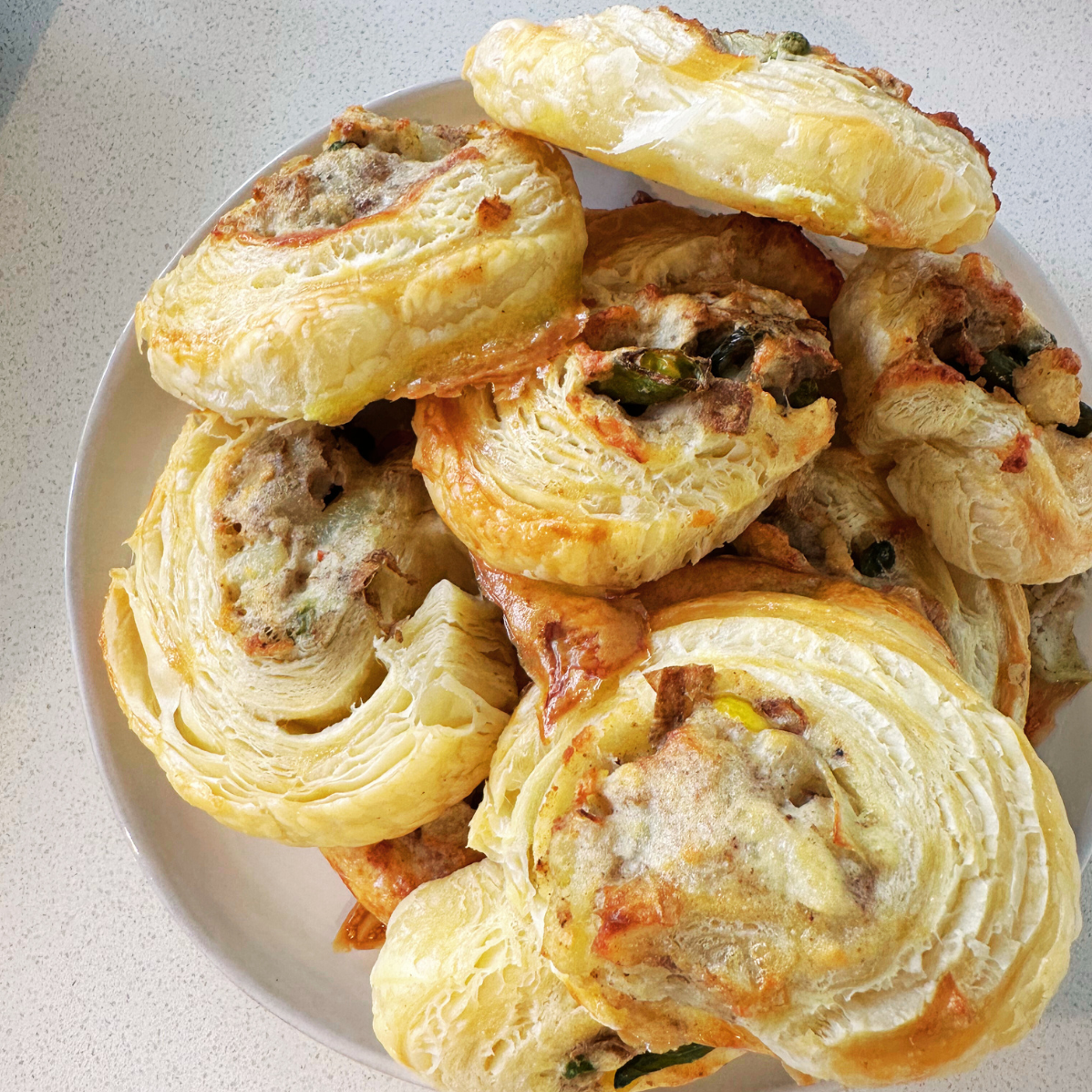 Puff pastry Samosas