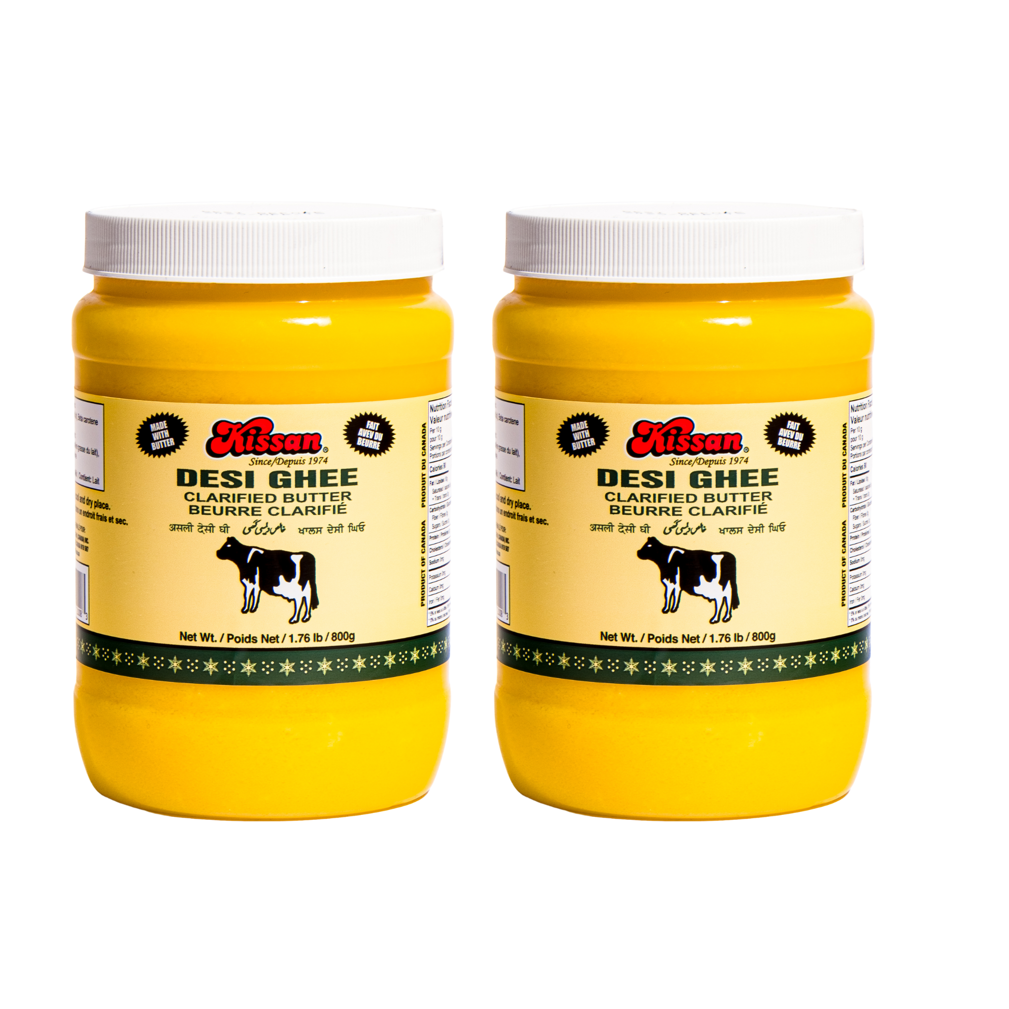 Kissan Desi Ghee 800g Pack 2 pack Clarified Butter