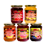 Kissan All Jams Mixed Fruit, Mango, Strawberry, Pineapple, Strawberry Jams 375ml