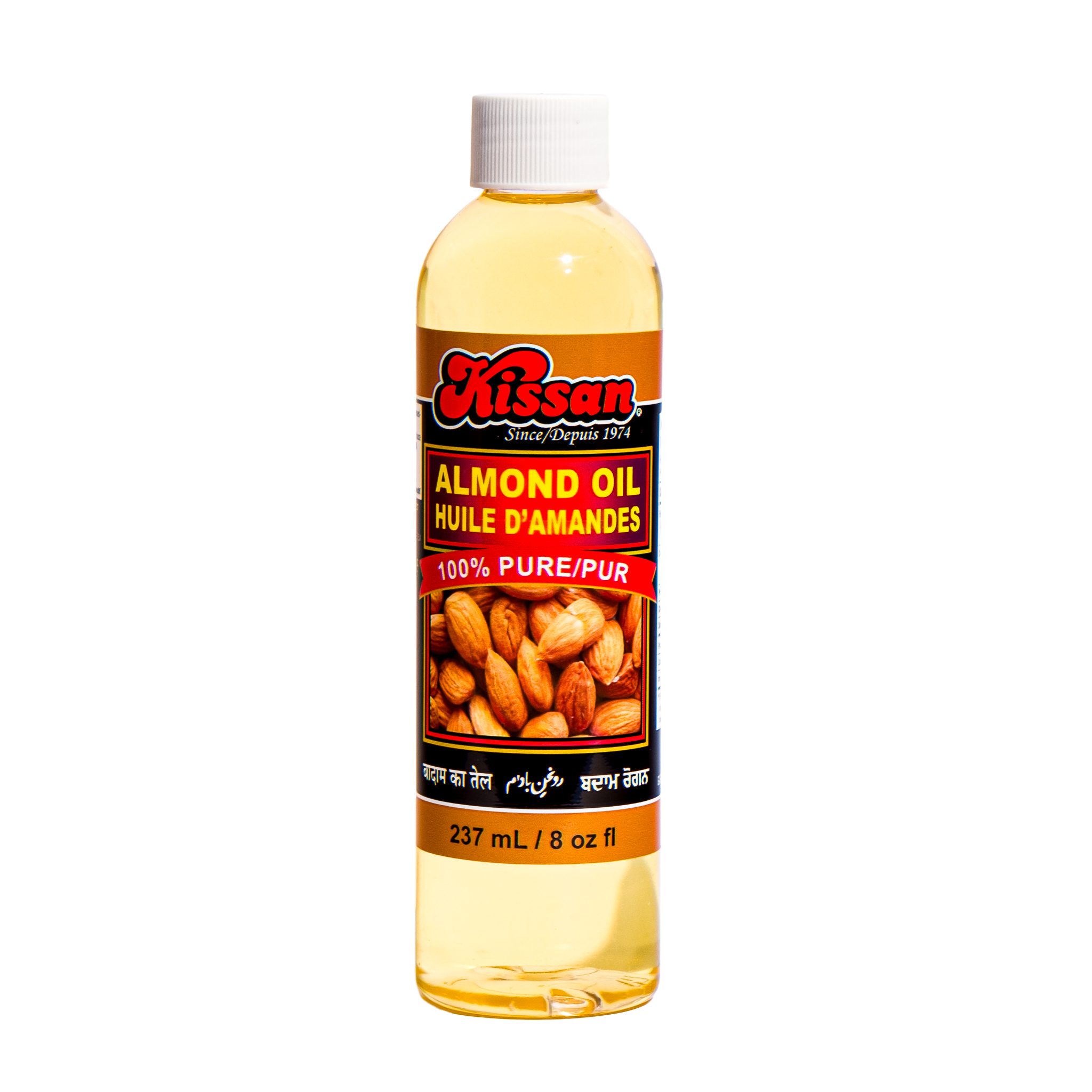 Kissan Almond Oil 8oz 100% pure almond oil