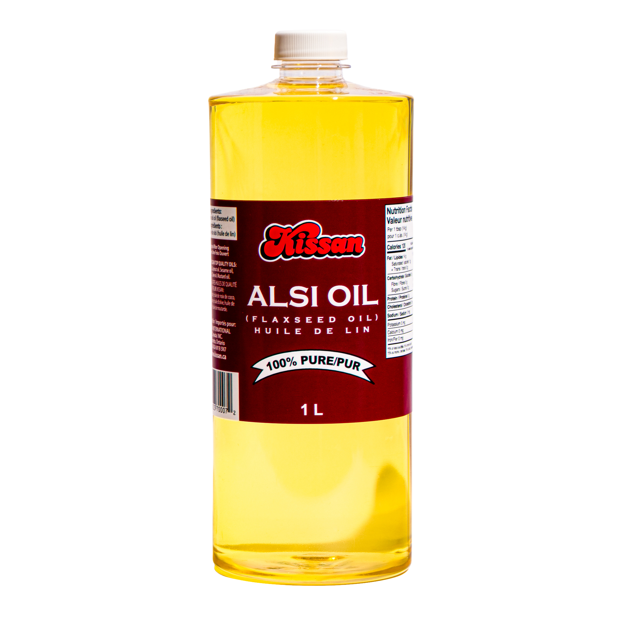 Kissan Alsi Oil Flaxseed Oil 1L 100% pure flaxseed oil
