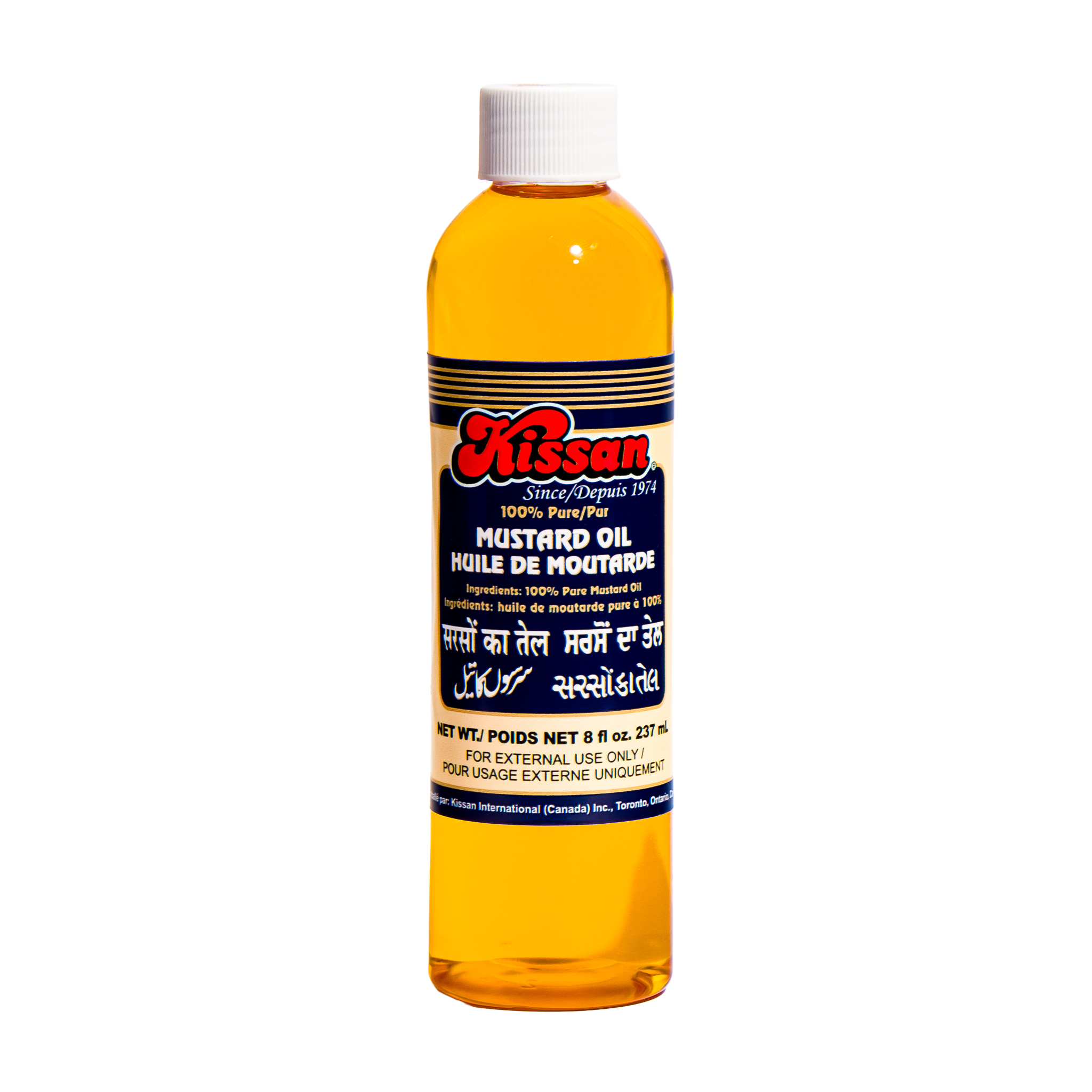 Kissan Mustard Oil 8oz 100% Pure Oil 