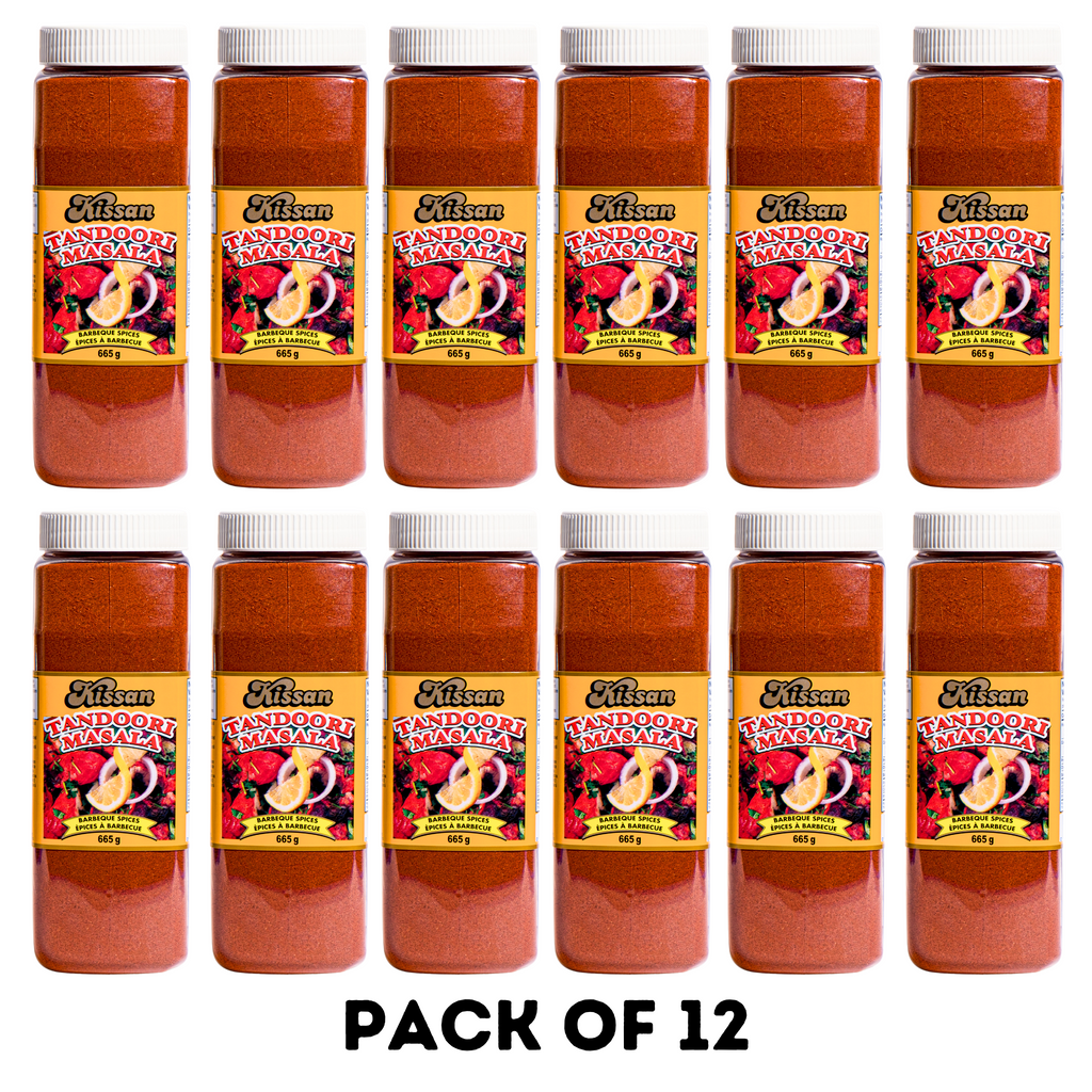 Kissan Tandoori Masala – 665g Bottle (Pack Of 2) – Authentic Indian Spice Mix, Low Carb