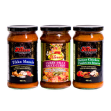 Kissan Tikka Masala, Kissan Curry Sauce, Kissan Butter Chicken 400 ml