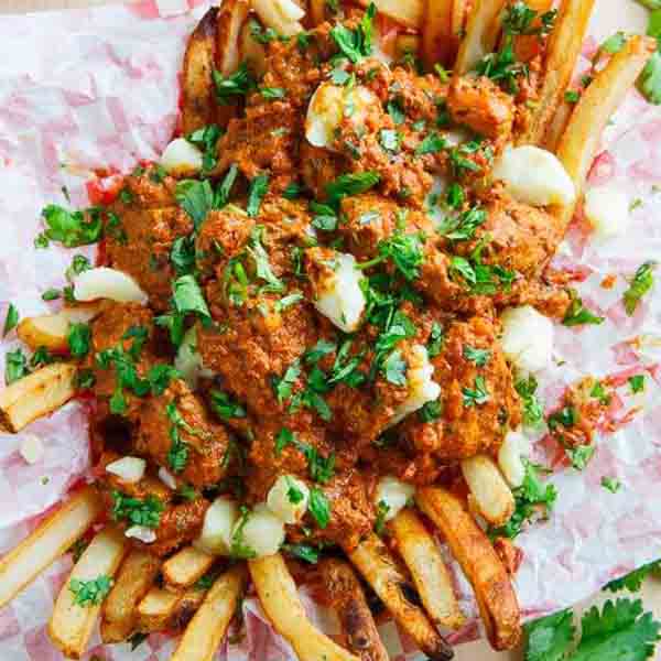 Butter Chicken Poutine