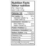 Nutrition Facts- Kissan Alsi (Flaxseed) Oil 100% pure flaxseed oil