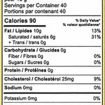 Kissan Desi Ghee 400g Pack Clarified Butter Nutrition Facts