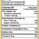 Kissan Desi Ghee 800g Pack Clarified Butter Nutrition Facts