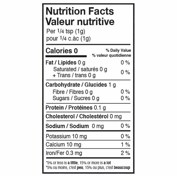 Kissan Tea Masala Nutrition for an excellent Chai Tea Spice
