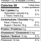 Kissan Mango Jam 500g with Pectin Nutrition Facts
