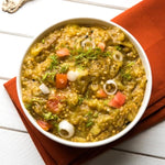 Lentils with chicken curry with Kissan Garam Masala