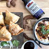 Tamarind Sauce- 350 ml. Sweet and Savoury sauce. Great as a dipping sauce for all kinds of snack.