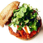 Tandoori Lentil Burger make with Kissan Tandoori Masala